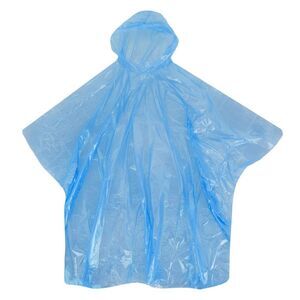 CTM Adult One Size Fits Most Solid Color Rain Poncho